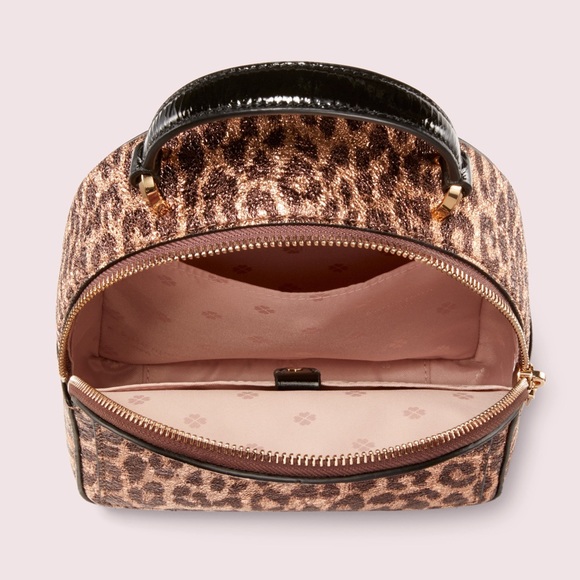 Kate Spade leopard convertible backpack - Picture 5 of 8